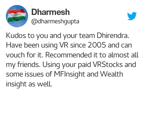 Dharmesh post about value research