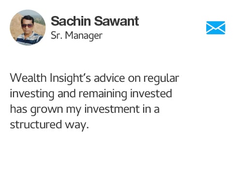 sachin mail testimonial about Value research