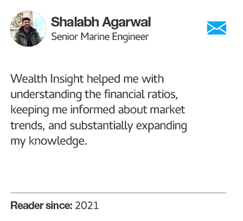 shalabh mail testimonial about Value research